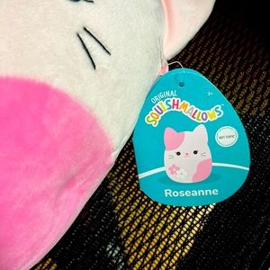 Squishmallows | Toys | Nwt Roseanne Cherry Blossom Cat Squishmallow Ht